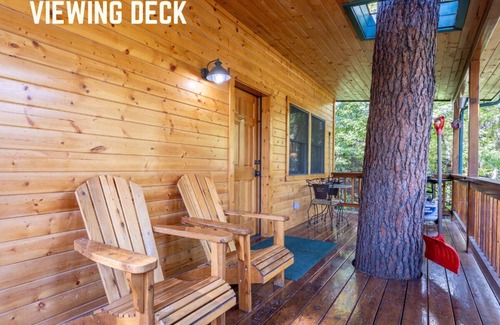 Ruidoso Cabin | Riverfront Cabin with Hot Tub Near Ski Apache