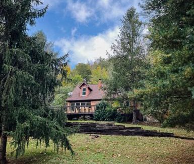 Rileyville House | Riverfront cabin with hot tub, kayaks, dock, dog ok