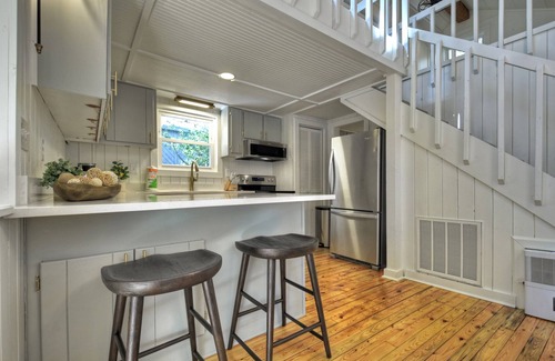 Ellijay Cabin | Riverfront Cottage! Hot tub! Foosball! Firepit!