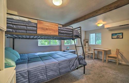 Ben Lomond House | Riverfront Cottage in Redwoods with Decks and Beach!