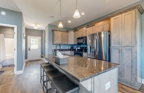 Dixon Springs House | Riverfront, dog-friendly home with large property, playhouse, firepit & den