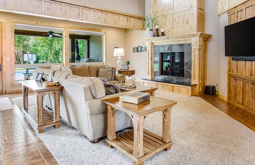 Orondo House | Riverfront, Family-Friendly Home w/ a Private Pool, Fast WiFi, & Gas Fireplace