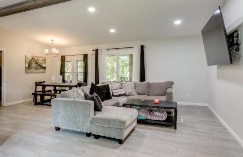 Cotter House | Riverfront Home with Porches and Views in Cotter!