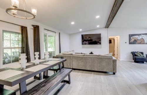 Cotter House | Riverfront Home with Porches and Views in Cotter!