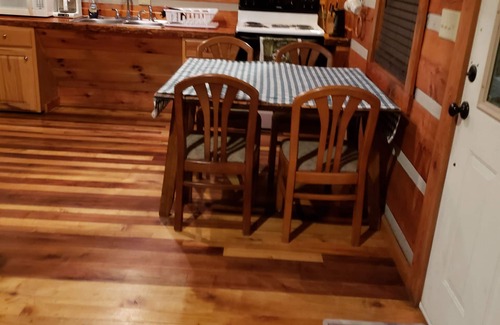 Hot Springs Cabin | Riverfront Log Cabin, Hot Tub, Pet-Friendly, Universal Access