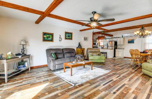 Peru House | Riverfront Peru Cabin about 2 Mi to Lake Champlain!