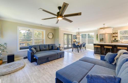 Ernul House | Riverfront Pollocksville Home with Private Beach!
