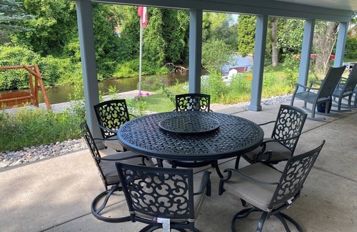 Grayling House | Riverfront Retreat in Grayling
