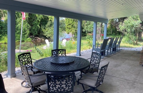 Grayling House | Riverfront Retreat in Grayling