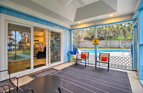 Savannah House | Riverfront Savannah Getaway with Pool and Dock!