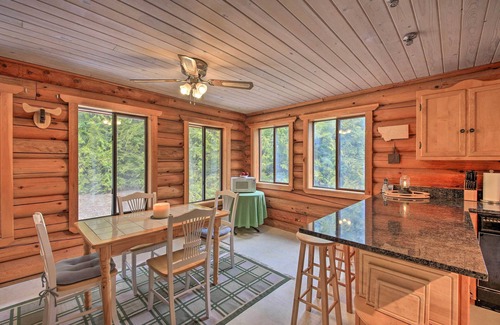 Troy Cabin | Riverfront Troy Cabin Ready with Bikes & Rafts!