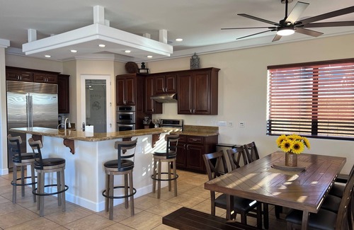 Parker Strip House | Riverfront with private dock, river views from every room & arcade games!