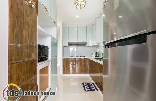 District 1 Condo | Rivergate Residence Apartment 3Bdrs 2Bathrooms