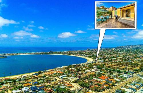 Crown Point House | Riviera Bay View Dream - Private patio with bay view and parking