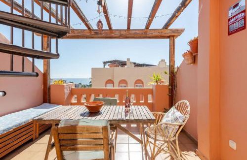 Mijas Apartment | Riviera Retreat with private rooftop and sea views