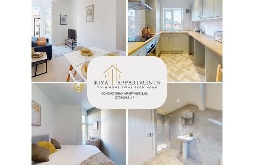 Crawcrook Apartment | Riya Apartments - 5 Bedroom, 7 beds, 2 Bathroom, Fast Wifi, Free Parking, 20PERCENT OFF LONG STAY -See our site or email for Best price