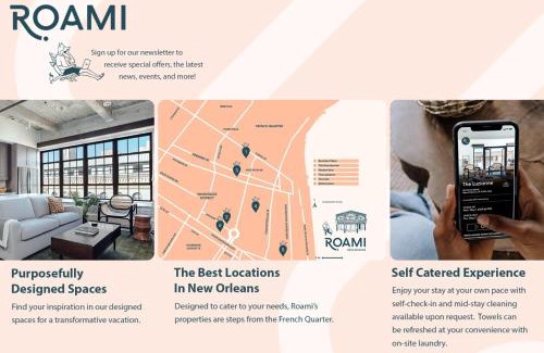 Arts/Warehouse District House | Roami at The Lola Near Bourbon St 3BR #49