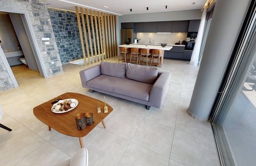 Agia Pelagia Villa | Rock Bay Villas - villa AROMA with 5 Bedrooms and Private Pool