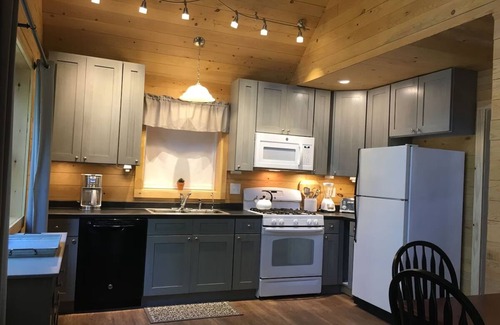 Orland Ski Chalet | Rocky Haven: Tranquil Lakeside Cottage Near Acadia