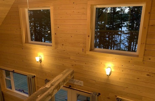 Orland Ski Chalet | Rocky Haven: Tranquil Lakeside Cottage Near Acadia
