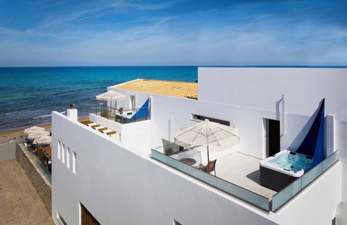 Kokkini Chani Villa | Rodo Seafront Villa with private pool