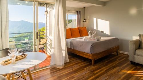 Chalet Village Apartment | Romantic Exclusive Condo Stunning Mountain View