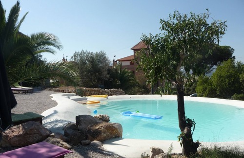 Porticello Villa | Romantic family-friendly suite with pool close to archaeological - natural parks