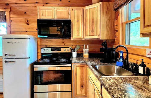 Logan Cabin | Romantic Lake Cabin with Hot Tub