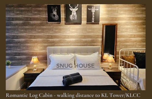 Bukit Bintang Apartment | Romantic Log Cabin 3 - in the Heart of KL city (walk to KL Tower/KLCC/Bukit Bintang)