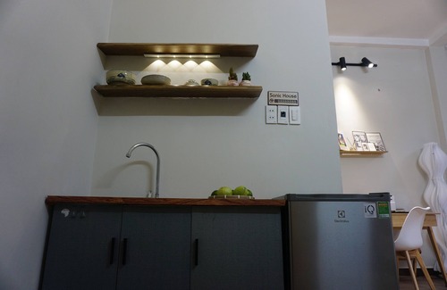 Bui Thi Xuan Apartment | Romantic Studio with Sunlight in the City Center