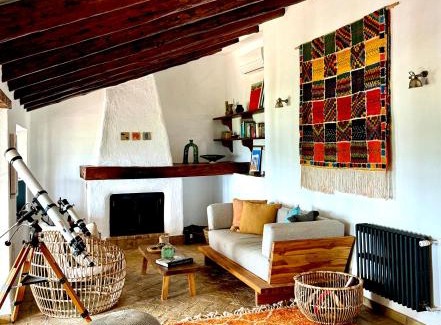 Riogordo House | Romantische Finca nahe Málaga, kreativ einzigartig
