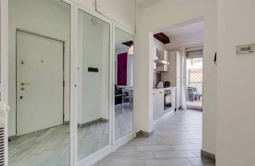 Rione XVI Ludovisi Apartment | Rome apartment penthouse with terrace spanish steps trevi fountain barberini