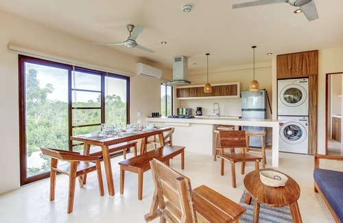 Tulum Apartment | Roof Terrace Lounge, Private Balcony, Splash Pool