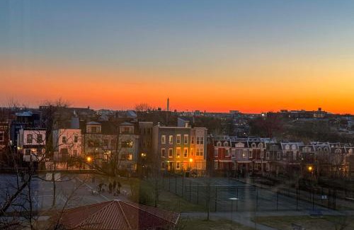 Park View Apartment | Rooftop Deck with City Views Walkable DC Getaway!