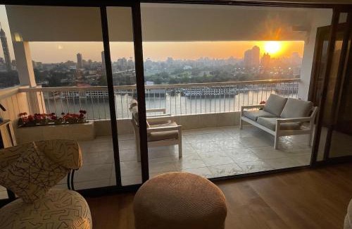 Downtown Cairo Apartment | Rooftop Nile Duplex Panoramic View Zamalek island