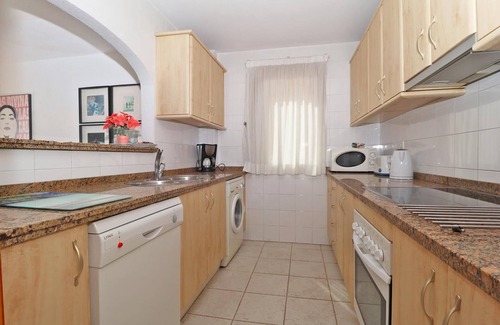 Benalmadena Apartment | Rooftop Paradise Apartment with Sea View, Pool, Wi-Fi, A/C, Terrace & Garden