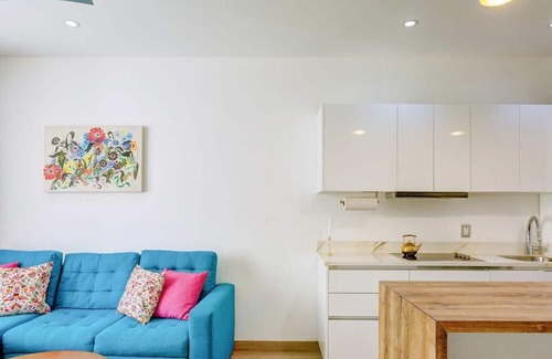 Zazil-ha Condo | Rooftop Pool | BBQ | Oceanview | Steps to 5th Ave