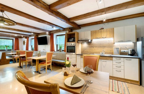 Valle Aurina Apartment | Room 'Ederhof 4' with Mountain View, Shared Terrace and Wi-Fi