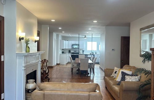 Waynesboro Apartment | Room fully furnished with a comfortable bed and a modern sofa bed and plenty of natural light,
