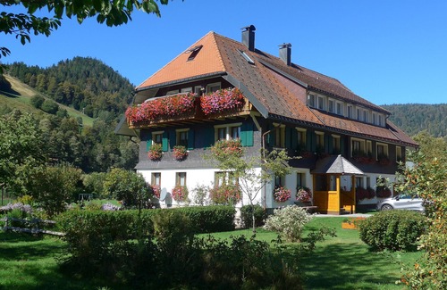 St. Blasien Apartment | Room 'Grosses Zimmer' with Mountain View, Shared Terrace and Wi-Fi