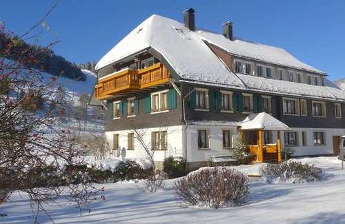 St. Blasien Apartment | Room 'Grosses Zimmer' with Mountain View, Shared Terrace and Wi-Fi