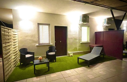 Capaccio-Paestum Apartment | Room 'La Fiesta' with Sea View, Wi-Fi and Air Conditioning