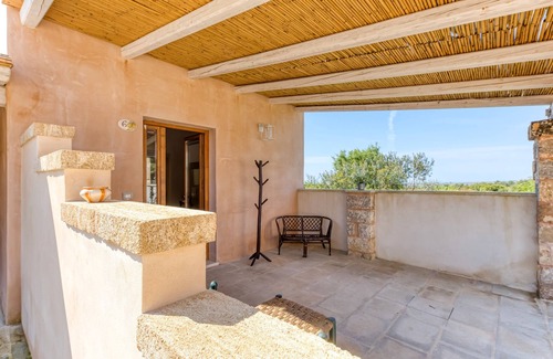 Presicce Apartment | Room 'Sara - 6' with Private Terrace, Wi-Fi and Air Conditioning