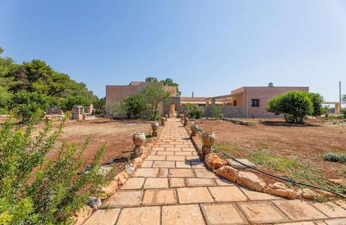Presicce Apartment | Room 'Sara - 6' with Private Terrace, Wi-Fi and Air Conditioning