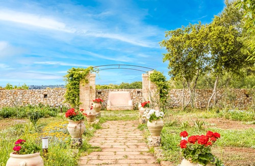 Presicce Apartment | Room 'Serena - 3' with Private Terrace, Wi-Fi and Air Conditioning