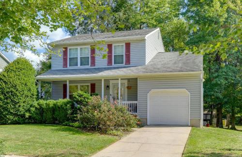 Maryland City House | Room to Work and Relax! Laurel Home with Office, Yard