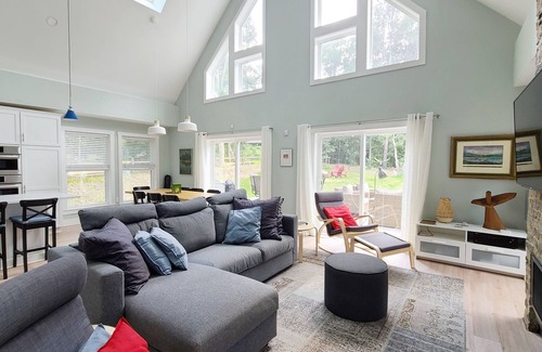Wellfleet House | Roomy 3BD+ Home-Central A/C, Deck, Fire Pit, Fenced-in Yard & Outdoor Shower