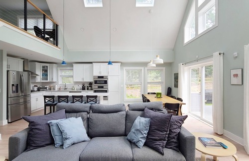 Wellfleet House | Roomy 3BD+ Home-Central A/C, Deck, Fire Pit, Fenced-in Yard & Outdoor Shower