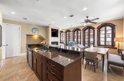 Rosemary Beach Condo | Rosemary Penthouse | Overlooks Main Street & Gulf Views - Access to Rosemary Beach, Pools, & Tennis