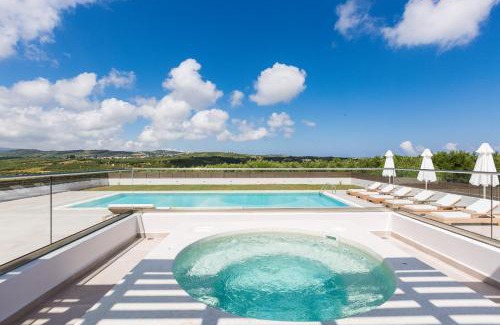 Roumeli Villa | Rosmerta Villa, with Private Pool 65 square meters, BBQ & Heated SpaWhirlpool, By ThinkVilla